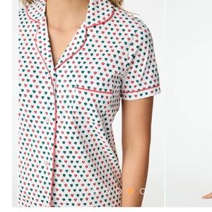 ❤️ Holiday Hearts Polo Pajamas Roller Rabbit 💚